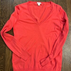 J.Crew Women’s V-Neck Sweater – Size Small | preppy style